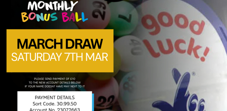 March Bonus Ball