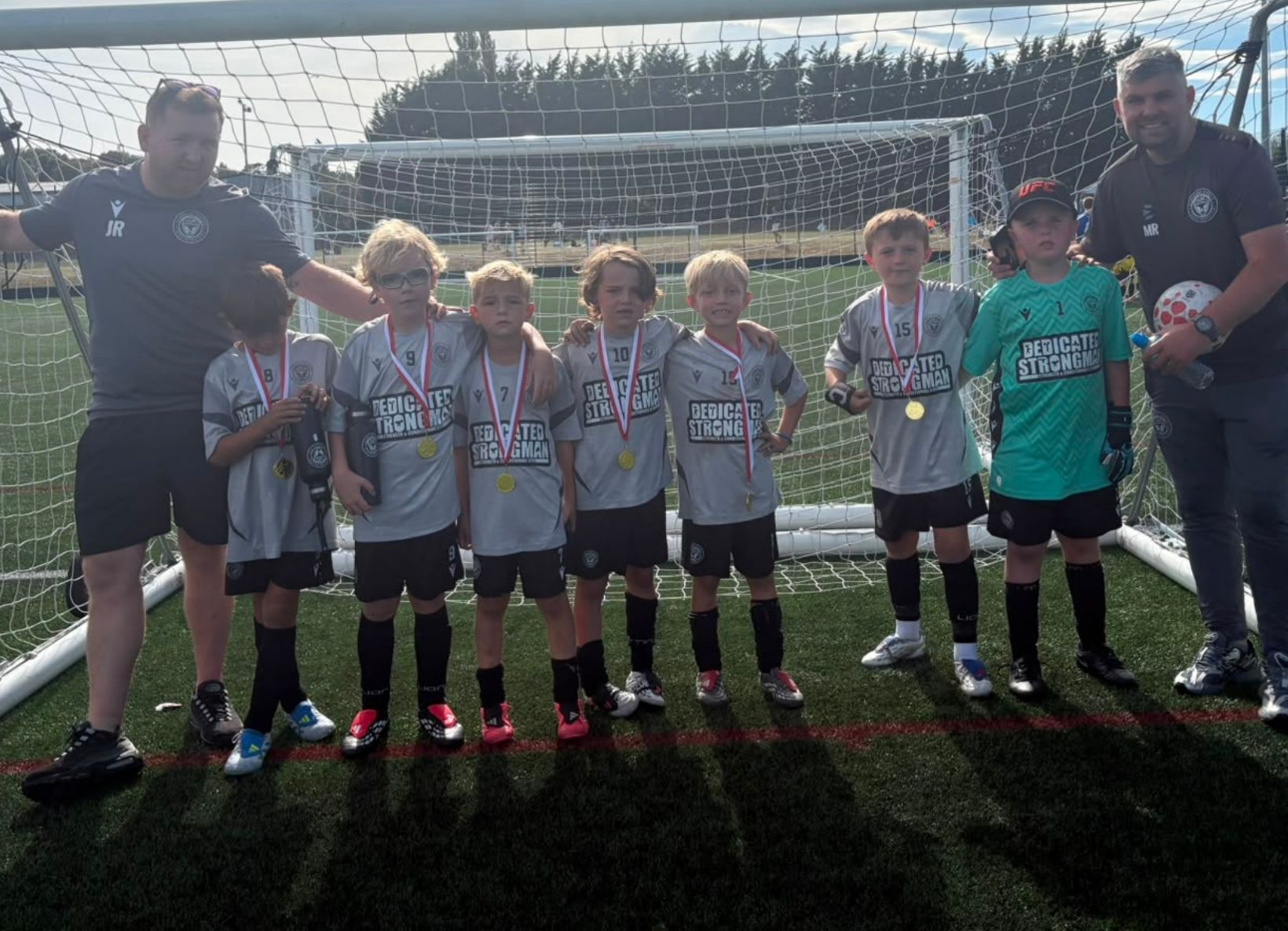 LAJFC U8 Greys (Sun) team photo